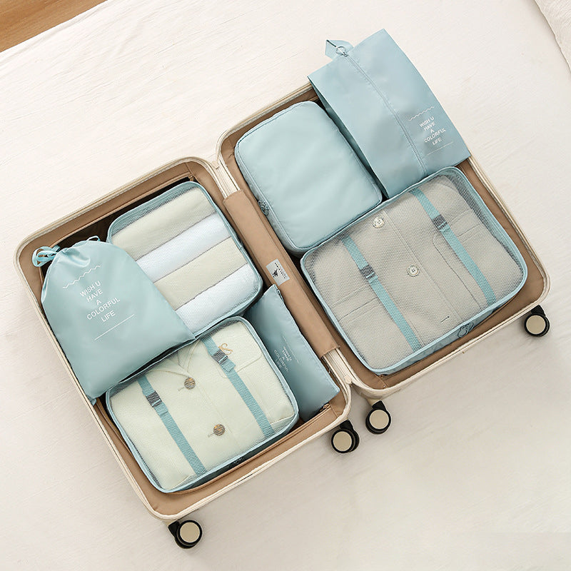 TravelEase™ 7-Piece Packing Cube Set