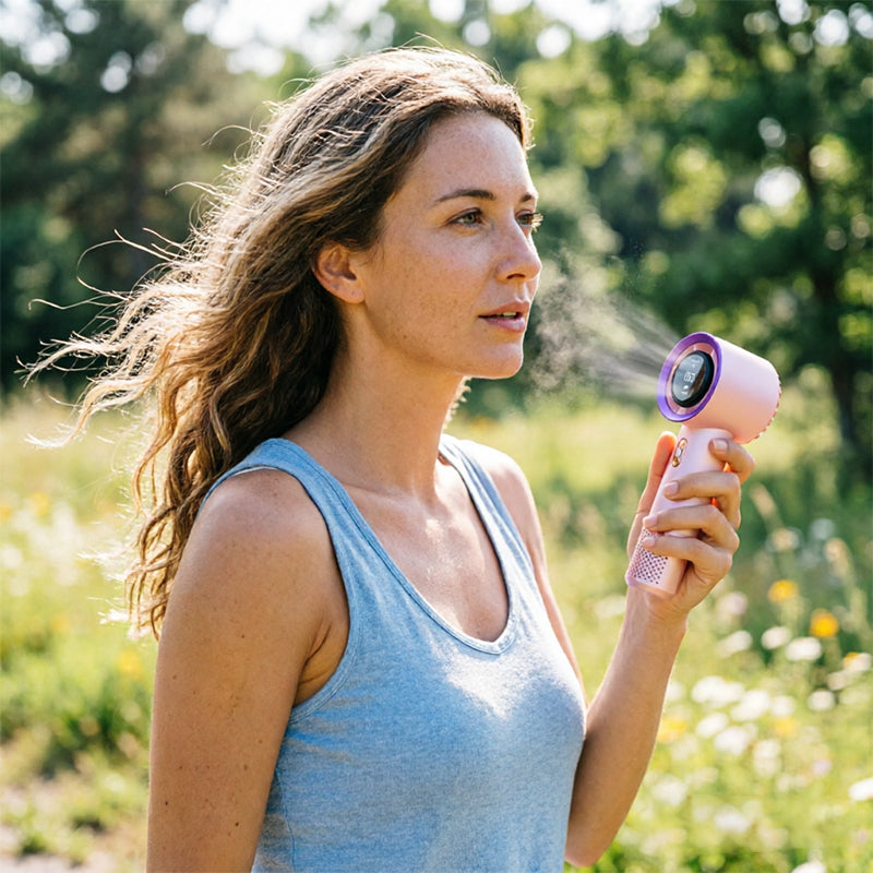 CoolBreeze™ Turbo Handheld Fan