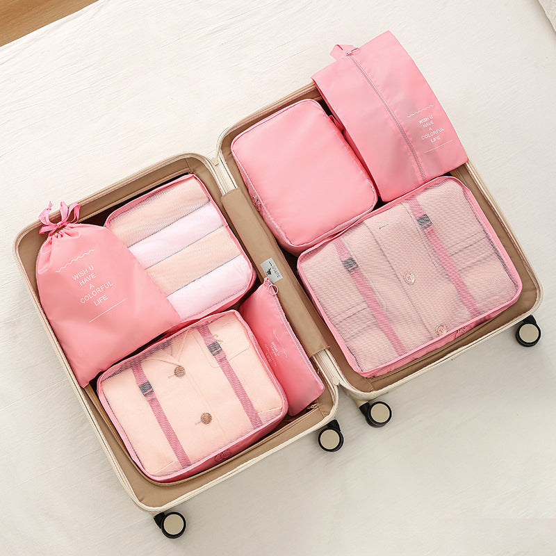TravelEase™ 7-Piece Packing Cube Set
