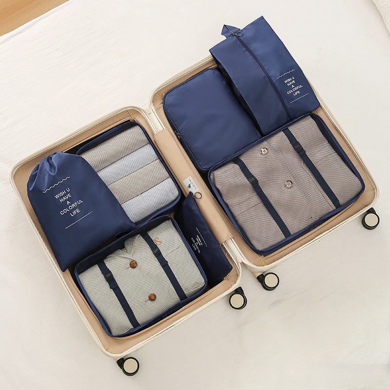 TravelEase™ 7-Piece Packing Cube Set