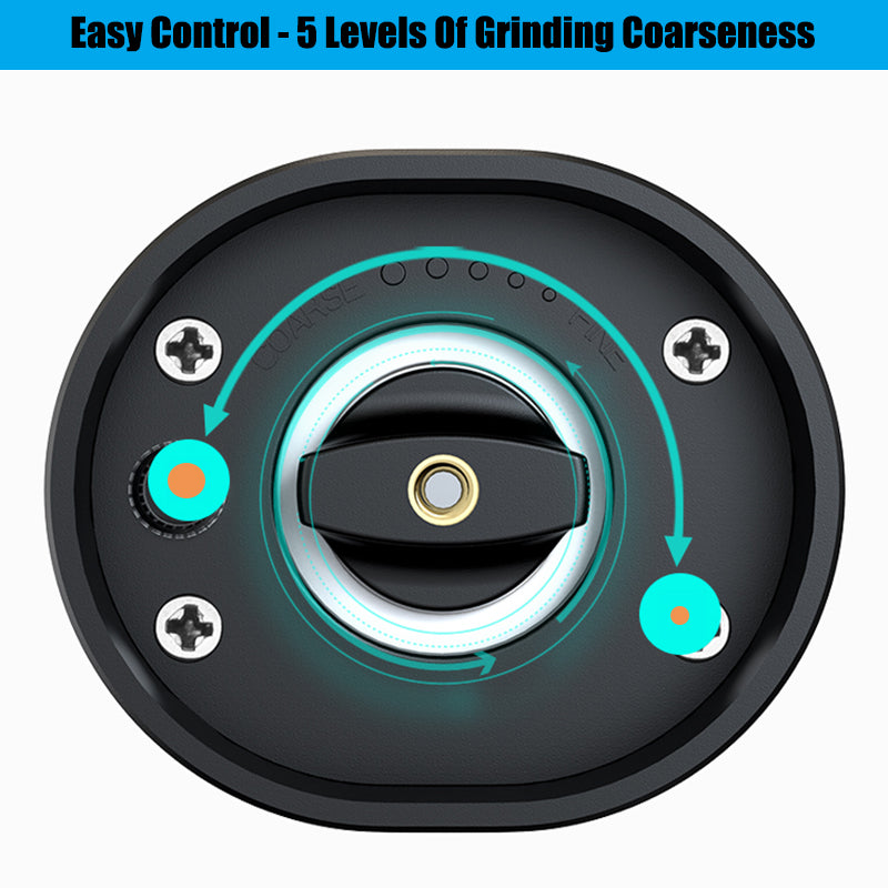 GrindMaster™ Electric Salt & Pepper Grinder
